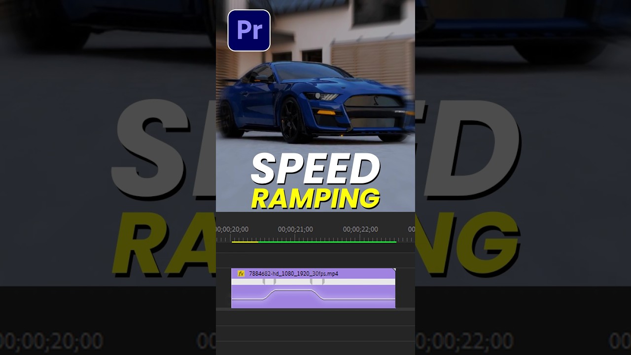 ⚡Speed Ramping Premiere Pro 🔥 #adobepremirepro #speedramping  #tutorial