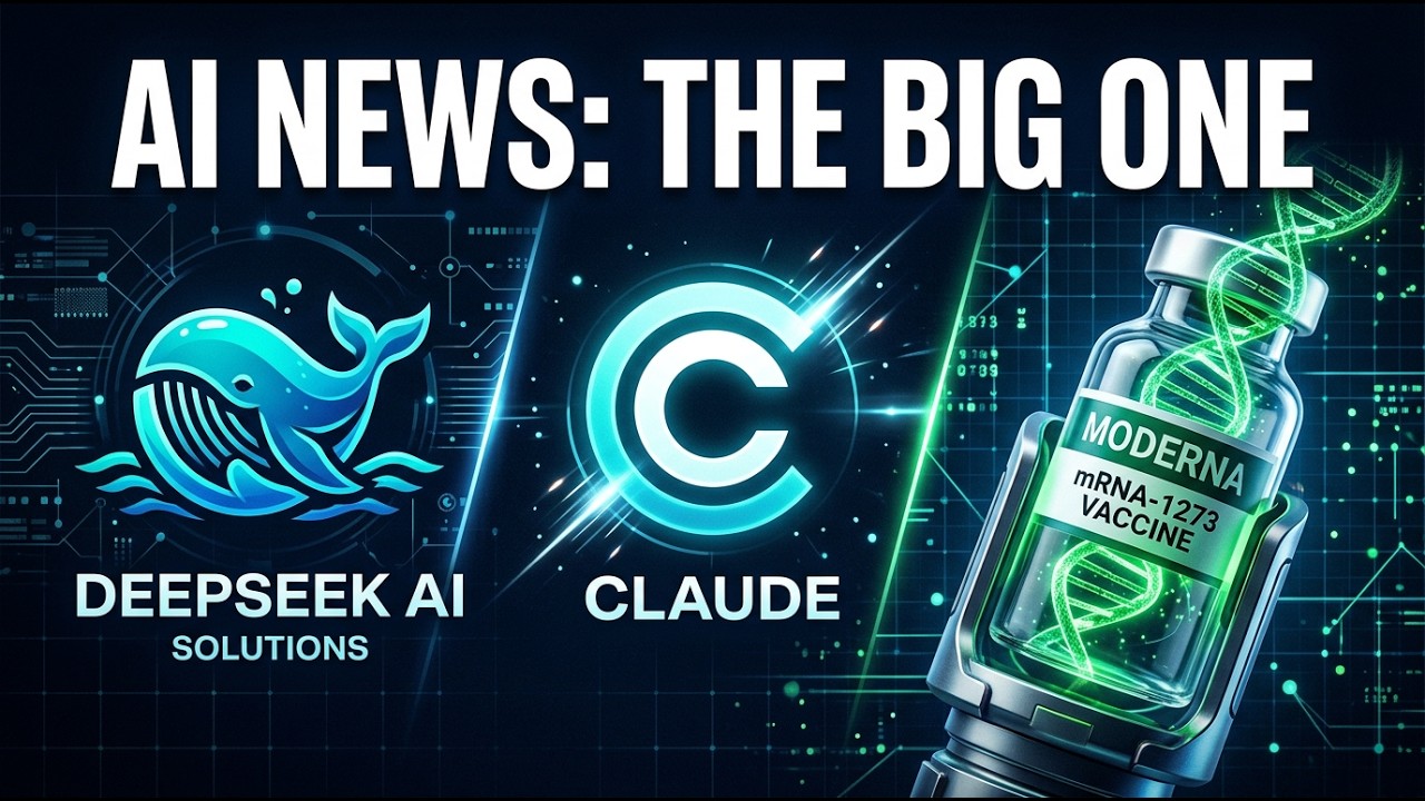 DeepSeek V5 Leaks, Claude Code Concise Mode & AI Just Helped Cure Cancer (Moderna Phase 3) #meshcast