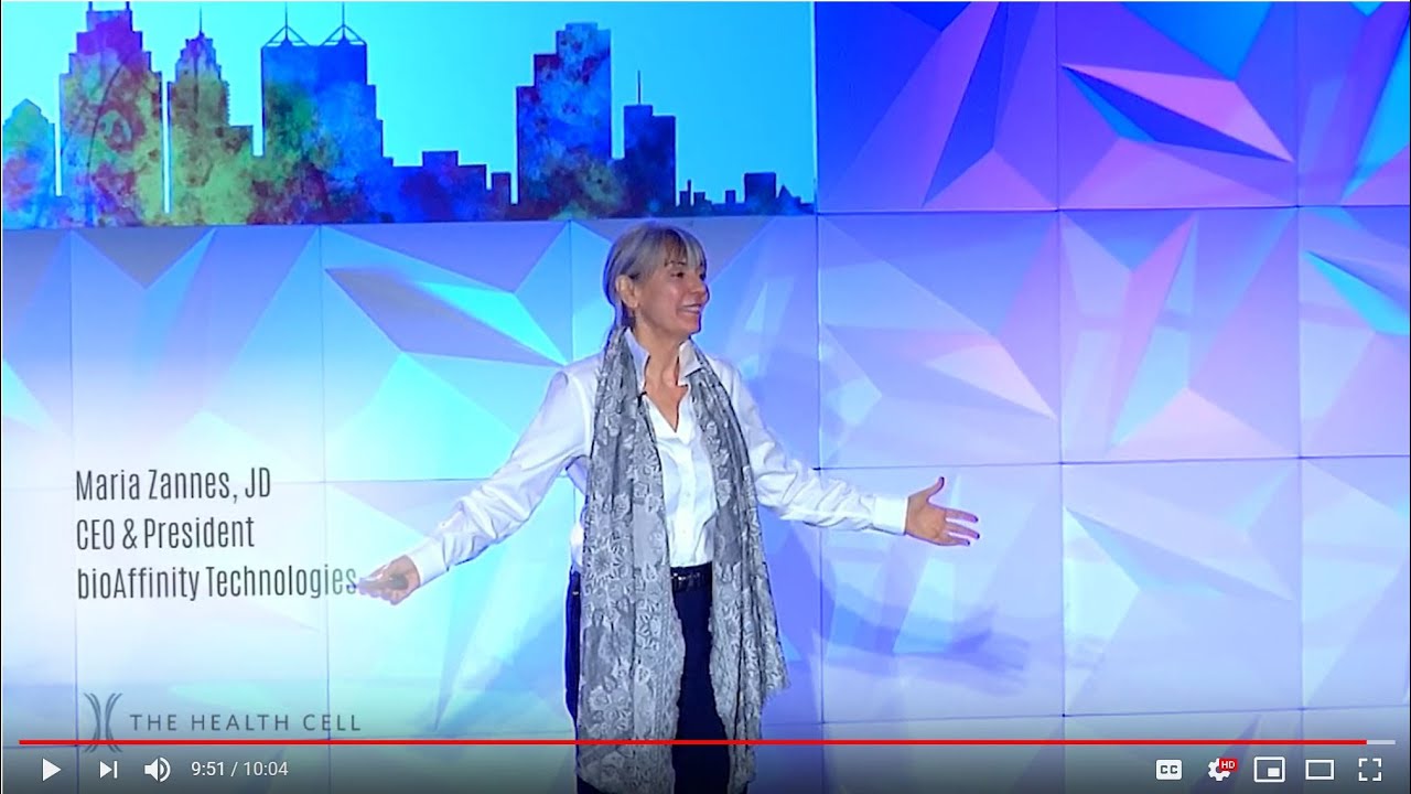 Maria Zannes, BioAffinity, at The Health Cell