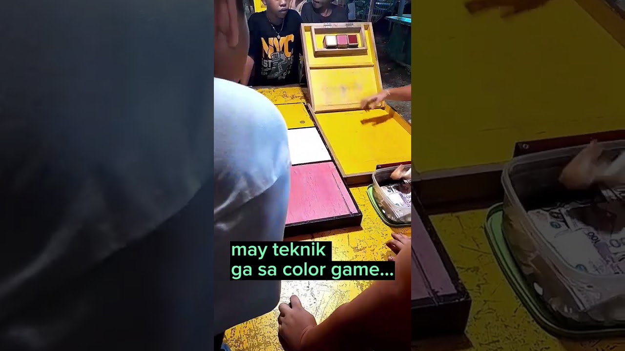 May teknik ga sa colorgame? hehe! tara na sa peryahan! 