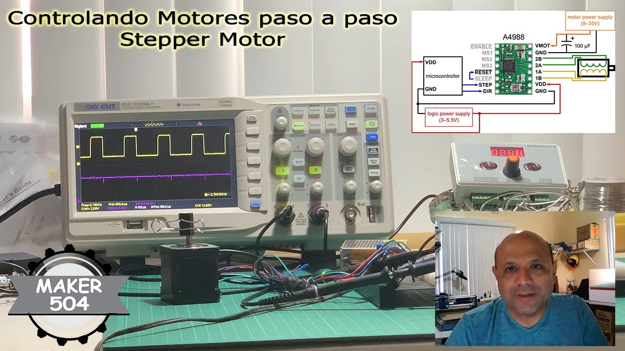Controlando motores paso a paso (Stepper Motor)