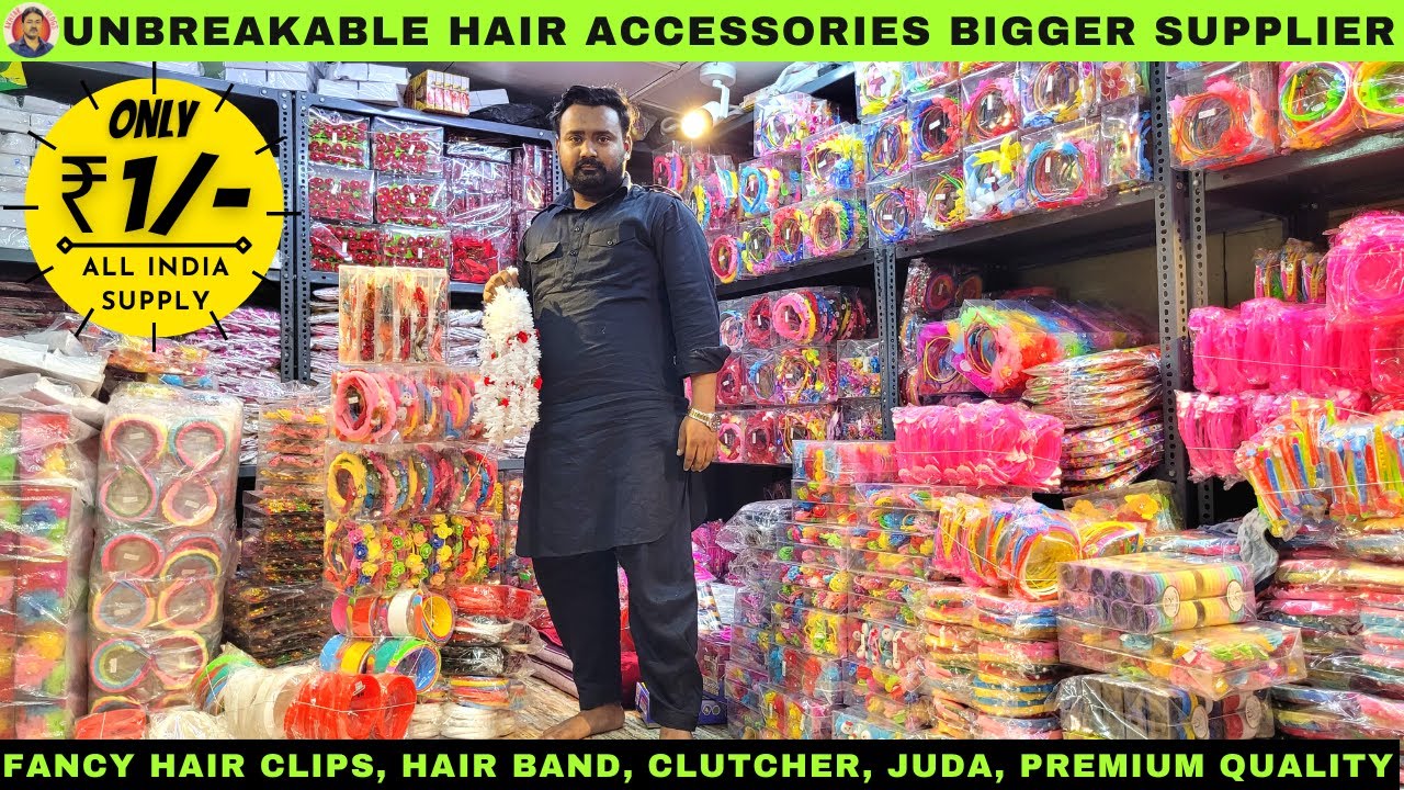 Unbreakable Hair Accessories Biggest Wholesaler | Hair Band, Hair Clip, Clutcher, Wedding Juda etc