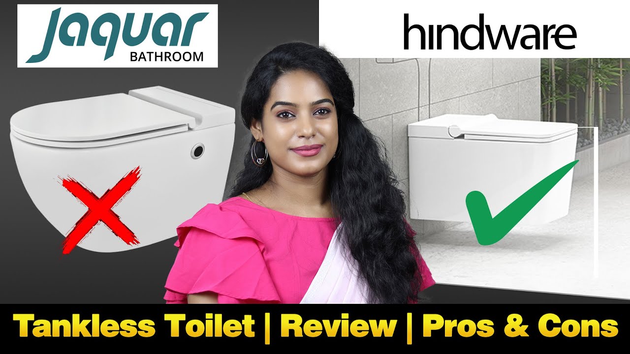 Jaquar vs Hindware | Best Tankless Toilet Review | Tankless Commode | Tamil