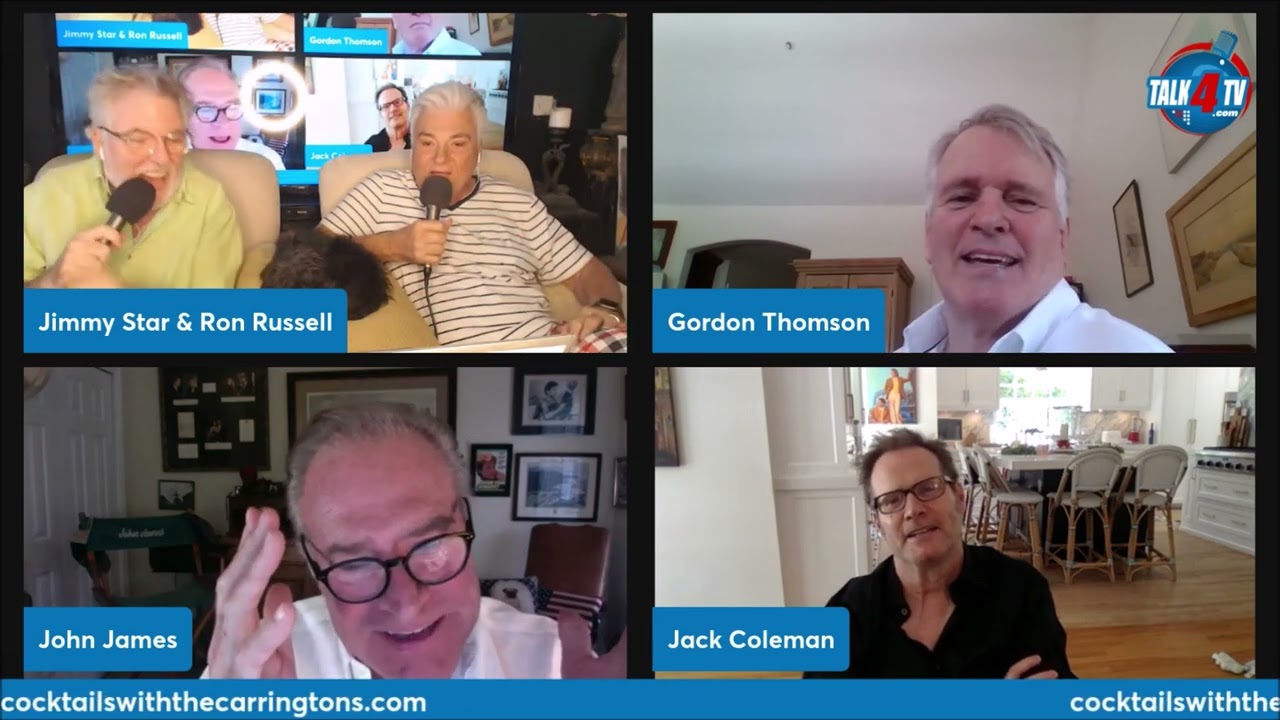 Dynasty Stars John James/ Jack Coleman/ Gordon Thomson | @DrJimmyStar @RonRussellShow #Dynasty