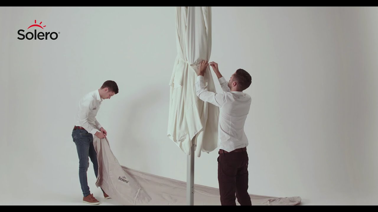How to install the Solero® Maestro Pro parasol