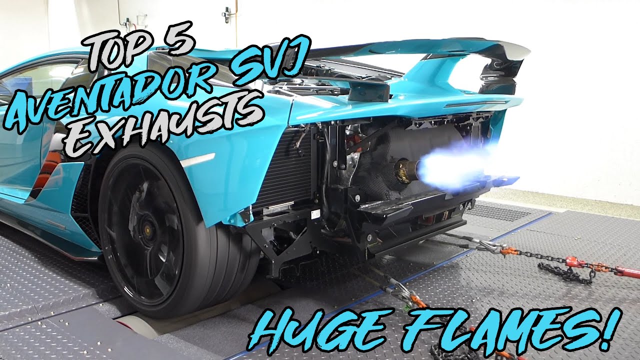 Top 5 Aventador SVJ Exhausts 2021!