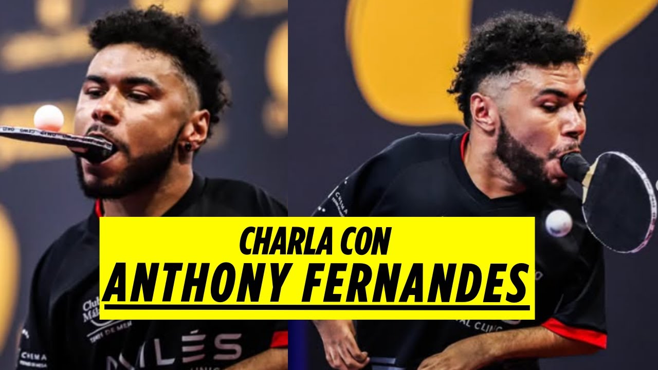 ÚNICO JUGADOR DE PING PONG DEL MUNDO SIN MANOS