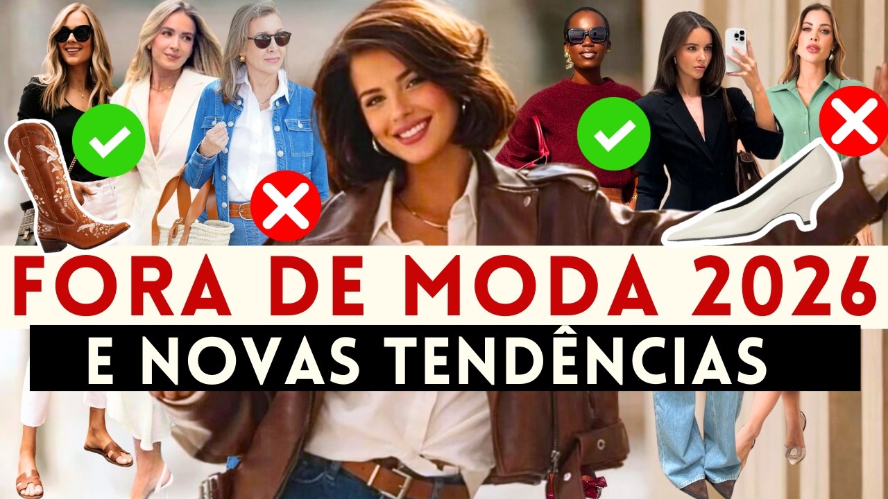 🔴ATENÇÃO! 8 ROUPAS FORA DE MODA EM 2026! DESCUBRA AGORA! | Maga Moda