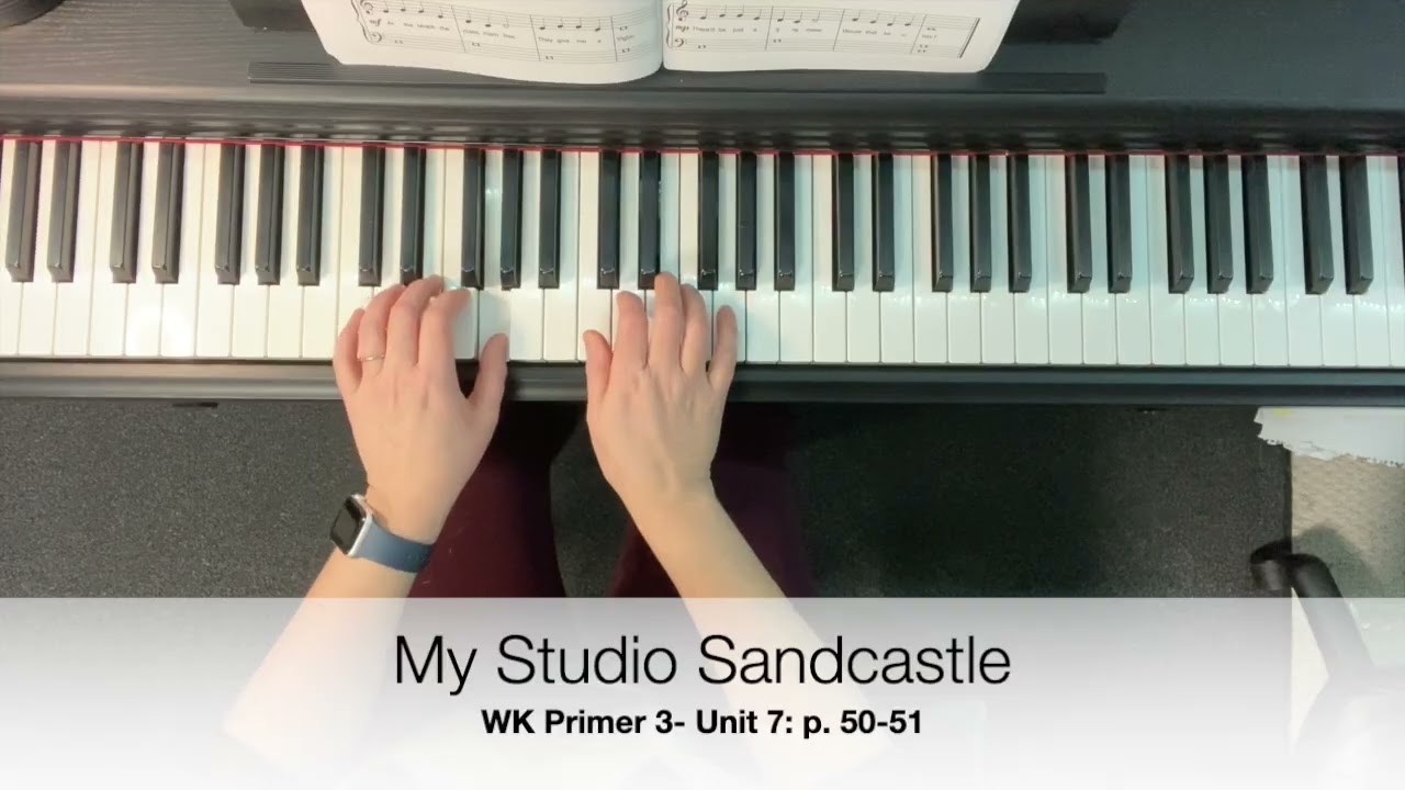 WK Primer 3- Unit 7: p. 50-51 My Studio Sandcastle