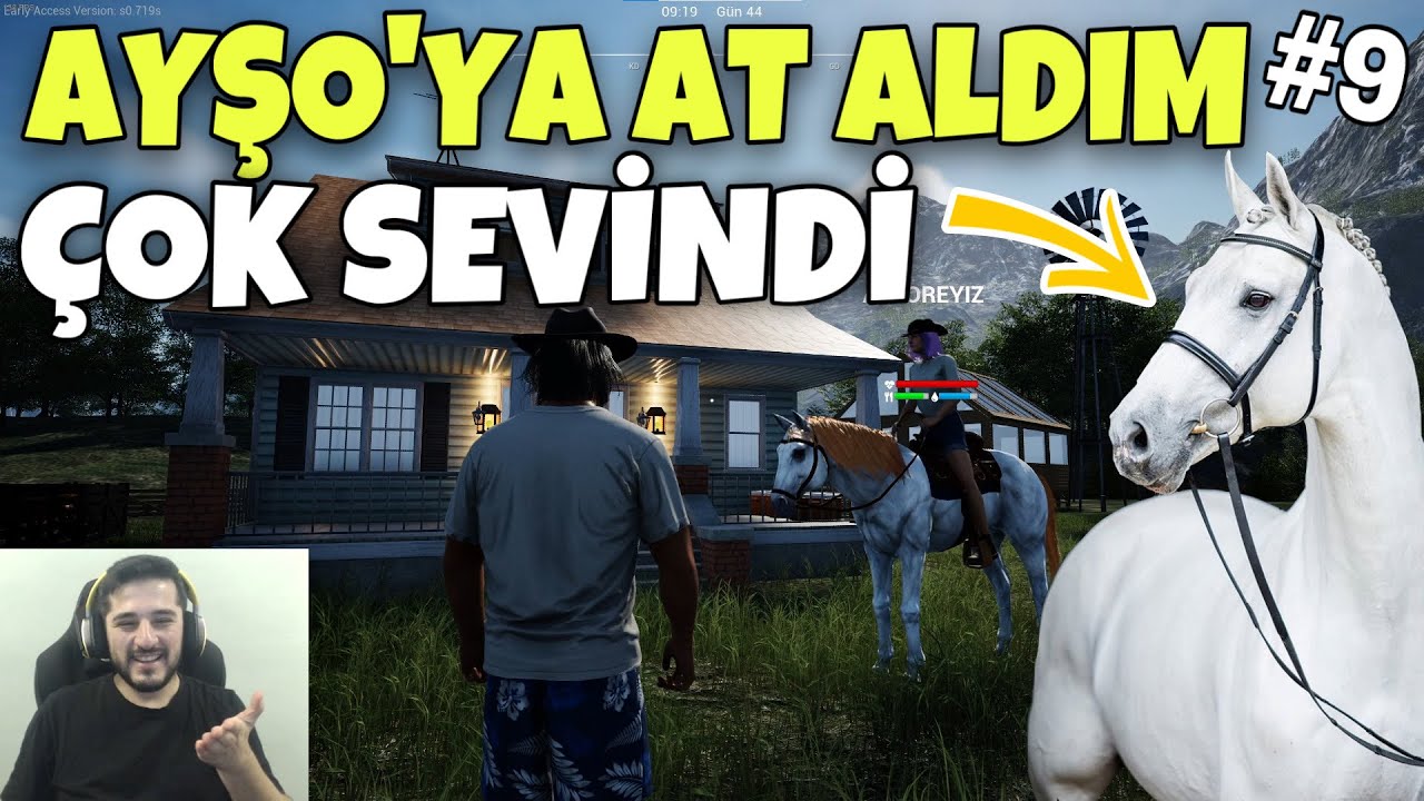 AYŞO'YA SÜRPRİZ AT ALDIM, ÇİFTLİKTE EN YÜKSEK PARAYI KAZANDIK! RANCH SIMILATOR (9.BÖLÜM)