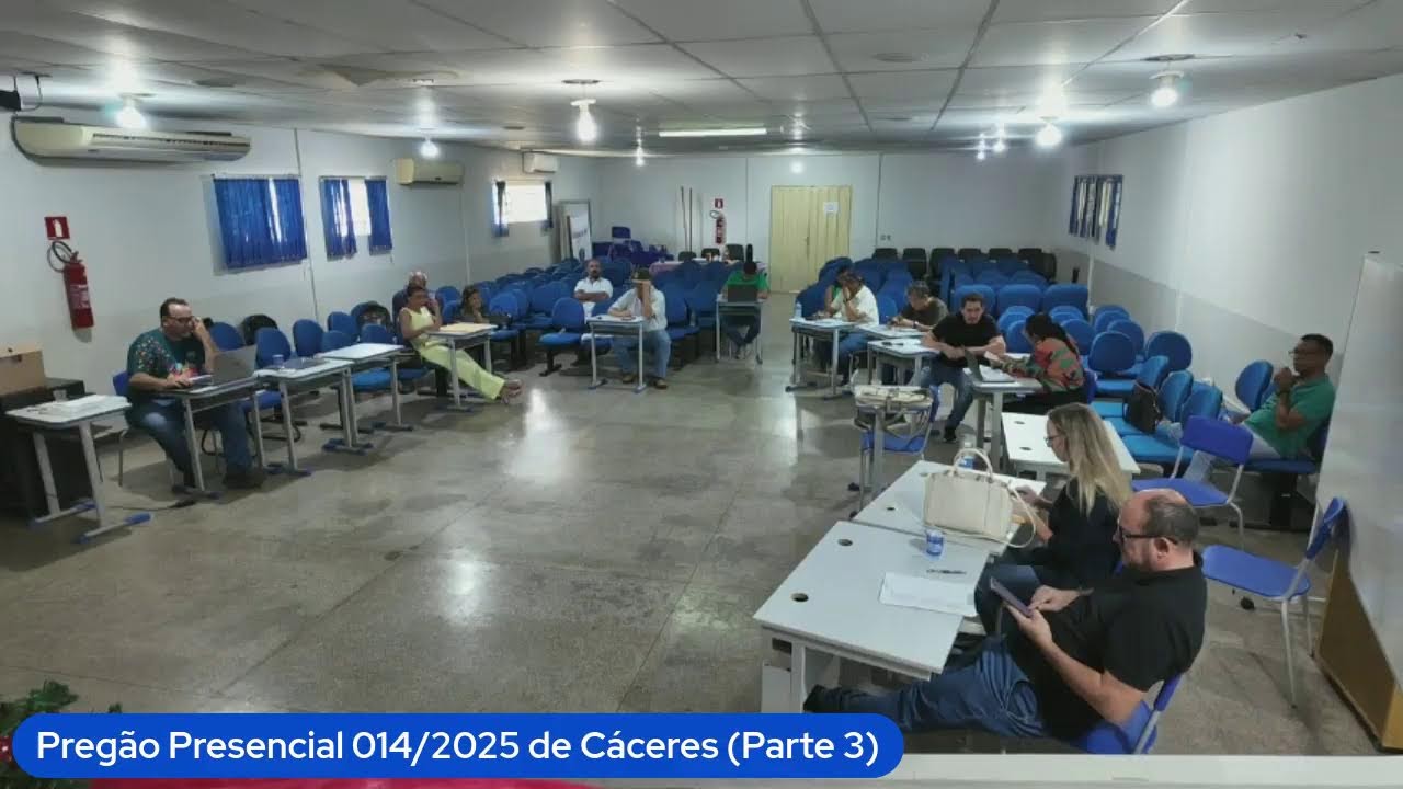 Pregão Presencial 014/2025 do Município de Cáceres (Parte 3)