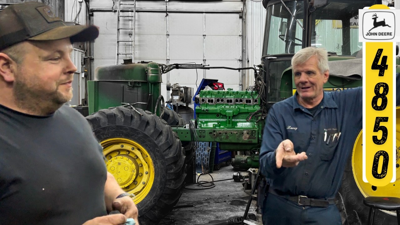 NO REGRETS: Custom Tractor Build - Excavator Diesel Engine Swap
