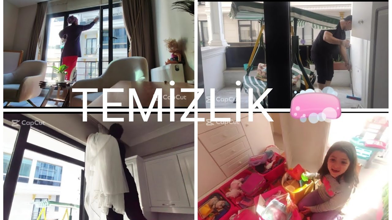 Karı Koca Temizlik Yapıyoruz ⁉️ Tülleri Asmaktan Kurtulamıyor ⁉️ Oyuncak Düzenleme ⁉️