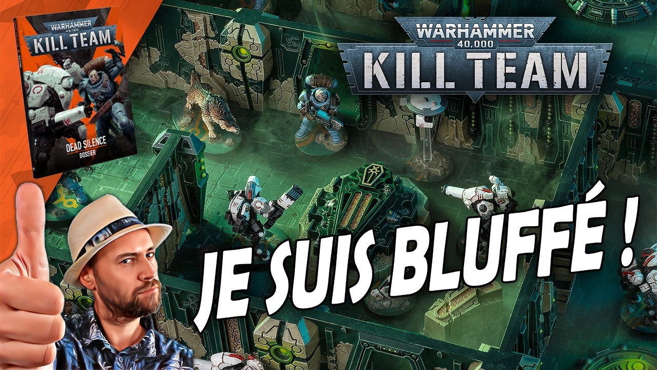 Présentation KILL TEAM DEAD SILENCE Tau vs Space Wolves Games Workshop Unboxing Silence de mort