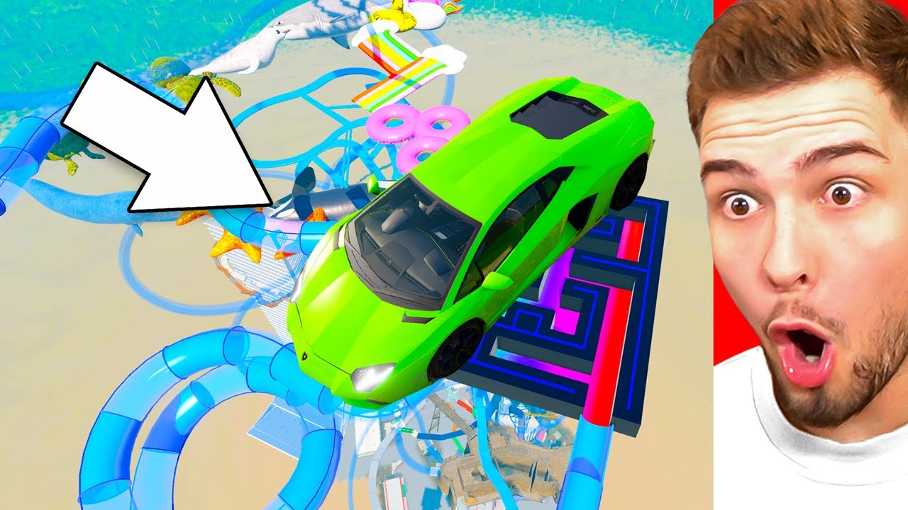 0.1% CHANCE den PARKOUR zu ÜBERLEBEN! (BeamNG)