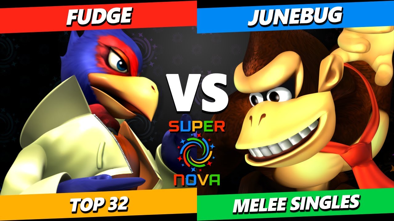 Supernova 2025 - Fudge (Falco) Vs. Junebug (Donkey Kong) Smash Melee Tournament