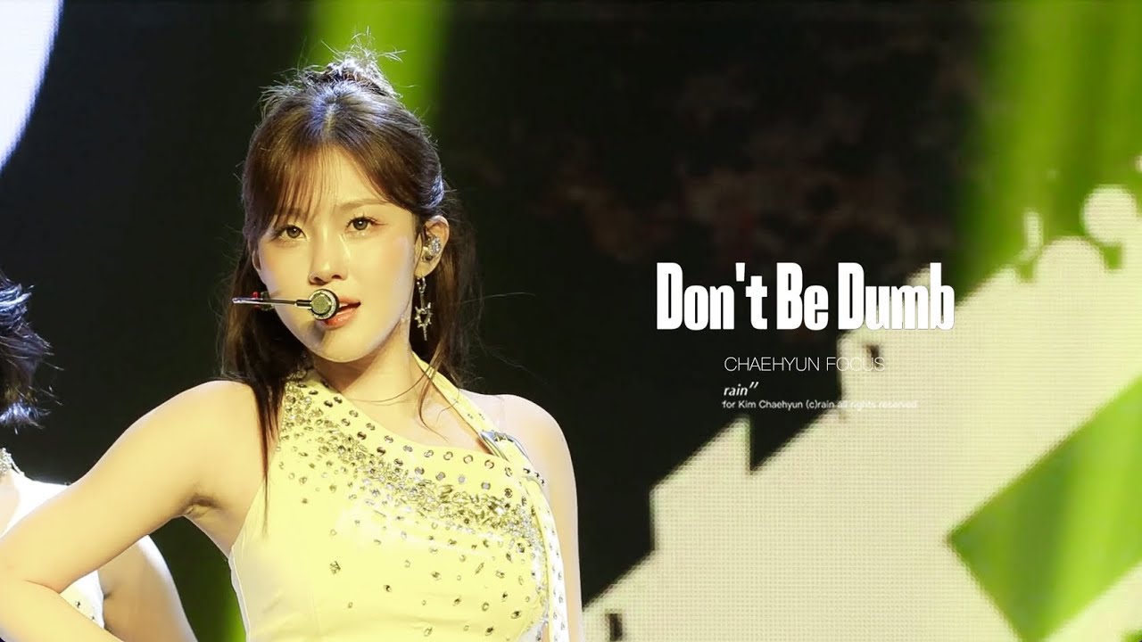 250921 케플러 김채현(Kep1er CHAEHYUN) Kep1asia in SEOUL 'Don't Be Dumb' 직캠 fancam