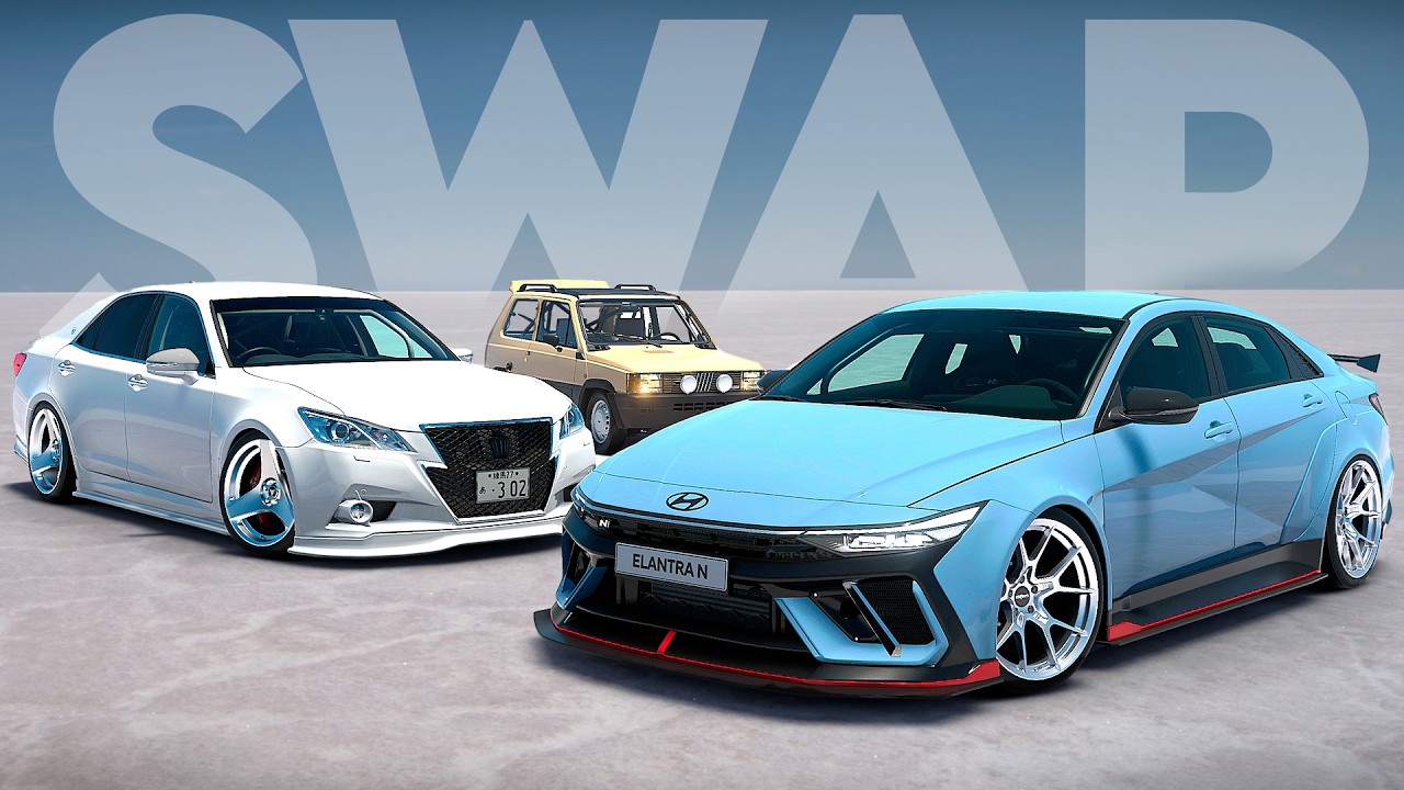 Testando TODOS OS NOVOS SWAPS no Gran Turismo 7!! Só motores INSANOS!!