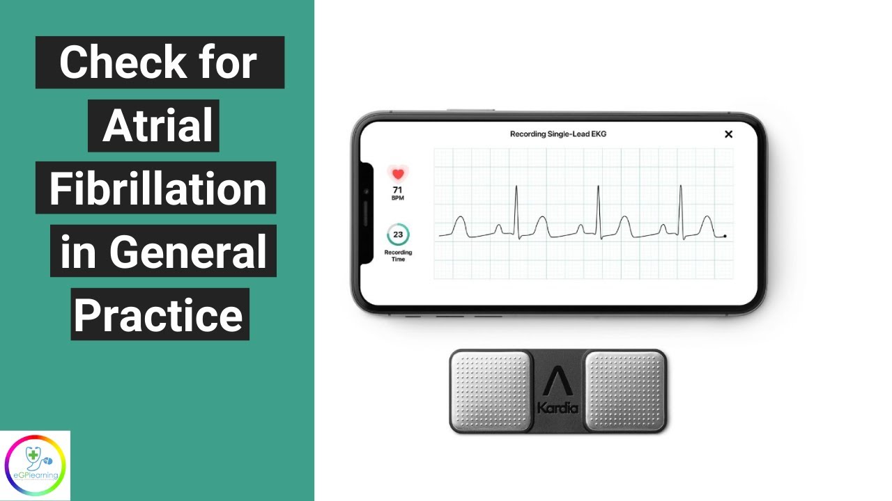 Easy way to check for atrial fibrillation in General Practice - with Alivekor Kardia