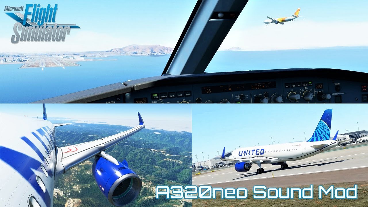 Microsoft Flight Simulator 2020 | A32NX Los Angeles to San Francisco
