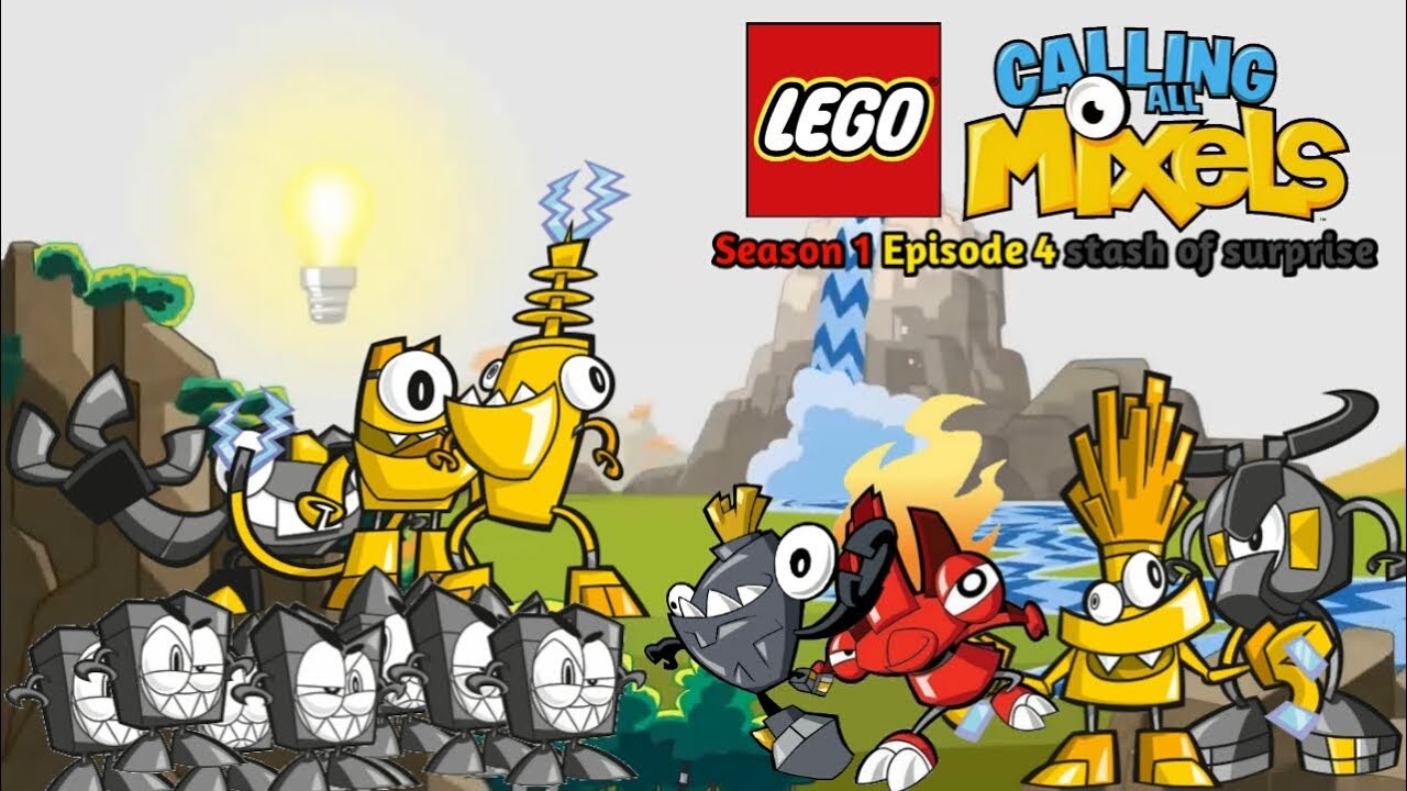 Lego Calling All Mixels Season 1 Episode 4 stash of surprise (Stop Motion)