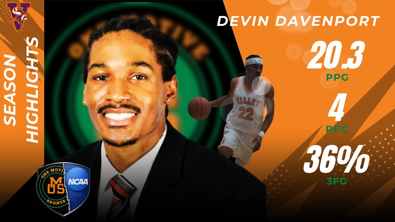 Dynamic Scoring Guard Devin Davenport | 20 PPG Highlight Tape