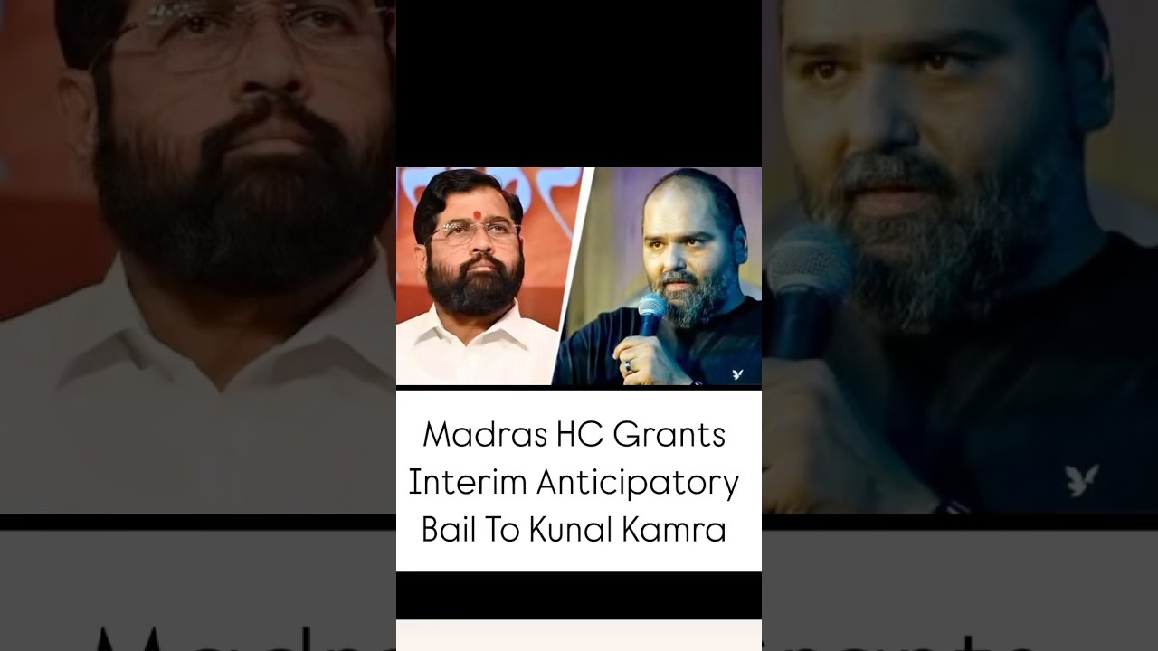 Kunal Kamra Gets Anticipatory Bail in Eknath Shinde Row