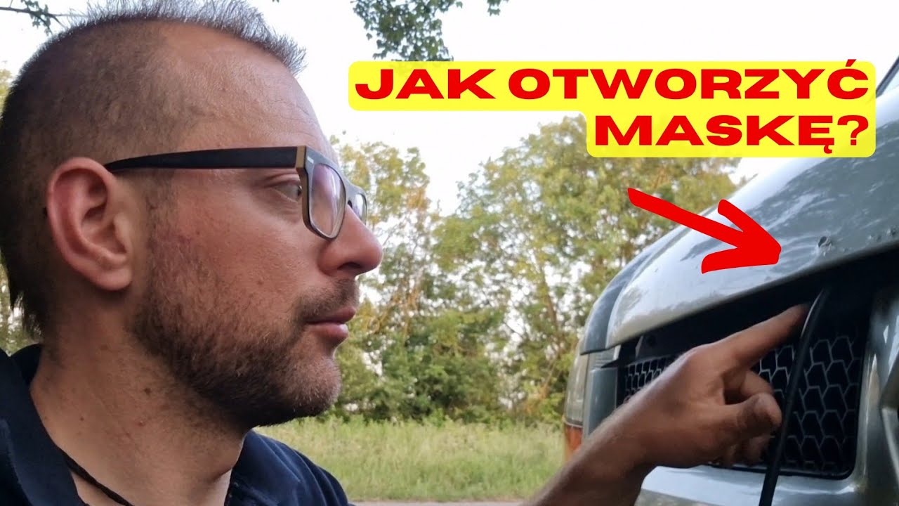 Jak otworzyć maskę renault master 2005