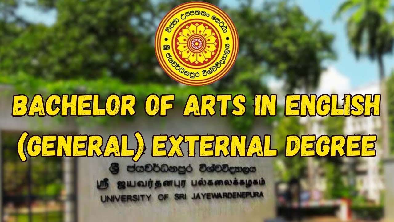 For those who are willing to follow a BA in English external degree