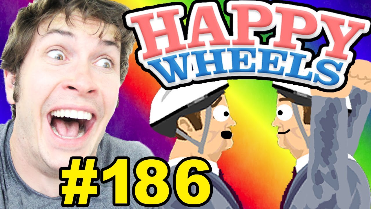 Happy Wheels - HAPPY RAINBOW GUYS