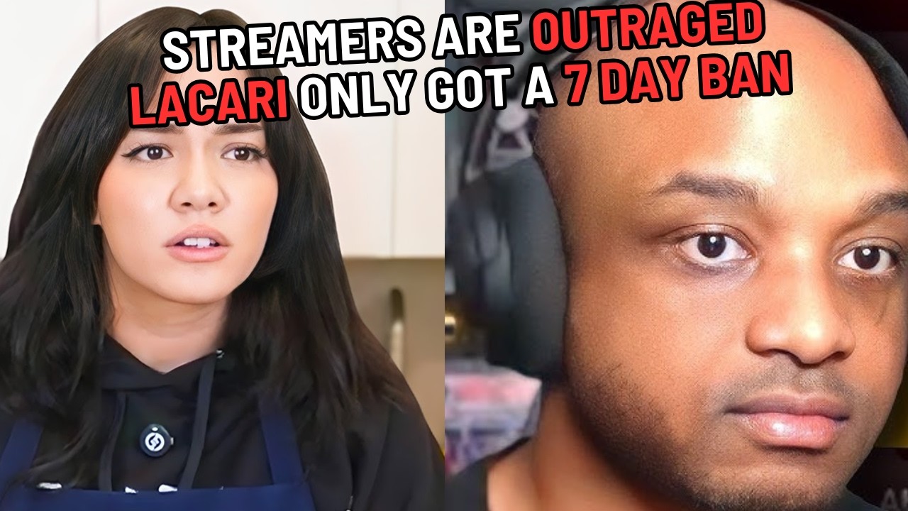 STREAMERS CALL OUT LACARI AND TWITCH FOR ONLY BANNING HIM FOR 7 DAYS | CINNA AND SODAPOPIN DISGUSTED