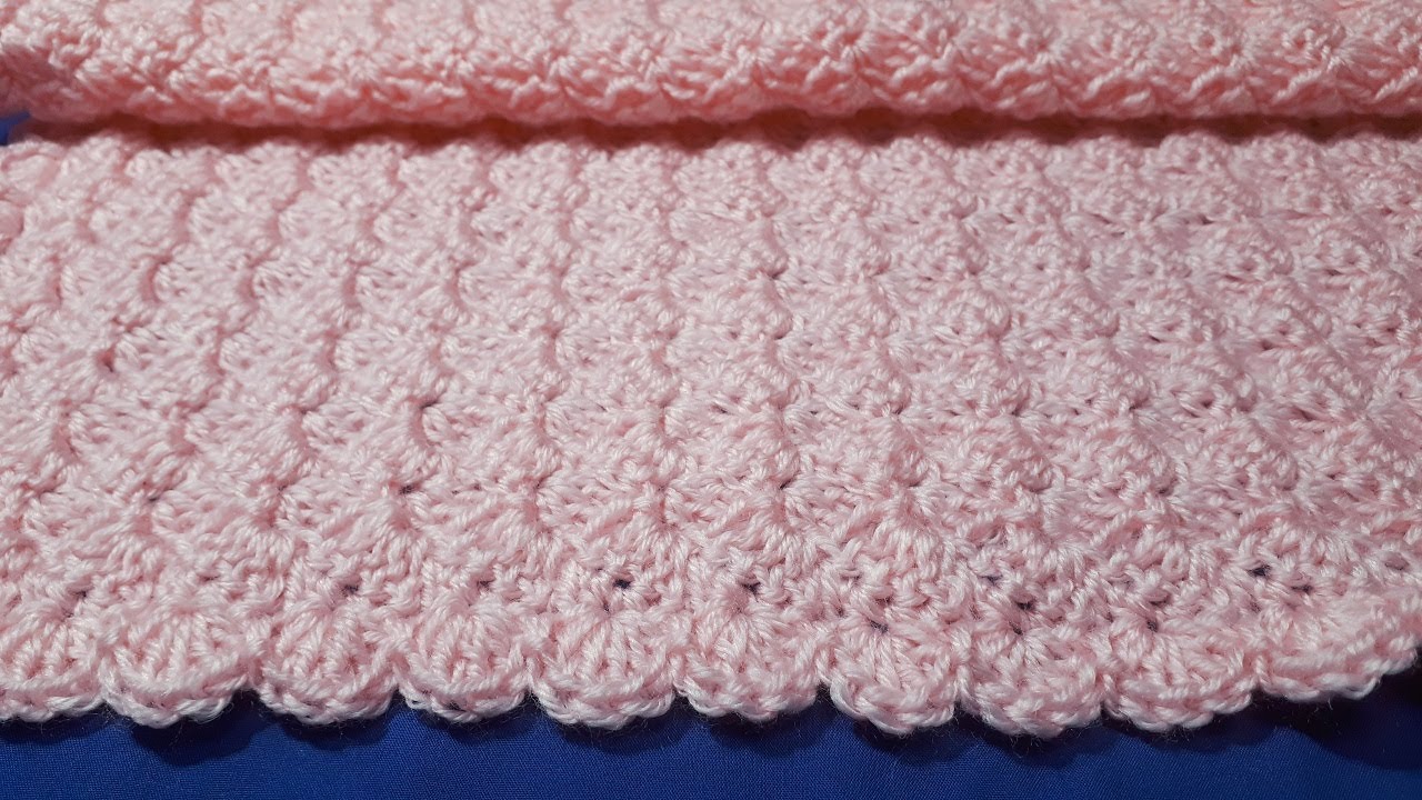 CROCHET BABY BLANKET FOR BEGINNERS