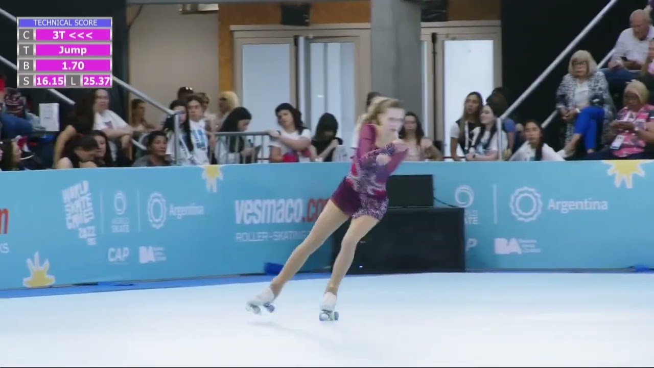 Natalie Rothenbacher (GER) - Senior Ladies - Short Program - WSG Argentina 2022