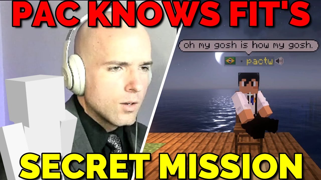 PAC SWEARS TO KEEP FIT'S SECRET on Their Date on QSMP Minecraft