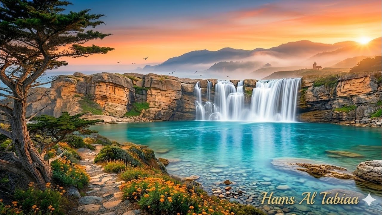 استمع 5 دقائق لصوت النهر في الغابة… والباقي سيهدأ 🌿💧