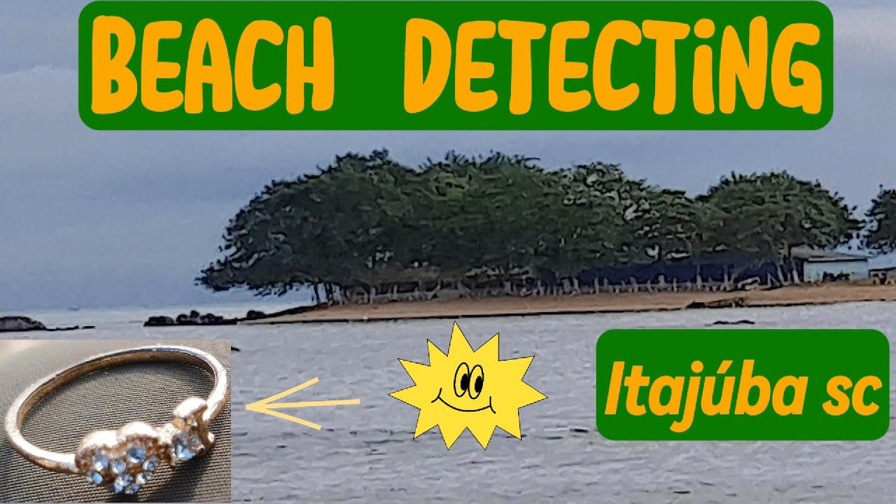 Beach Metal Detecting, Beach Cerro Itajúba Barra Velha Santa Catarina 🇧🇷
