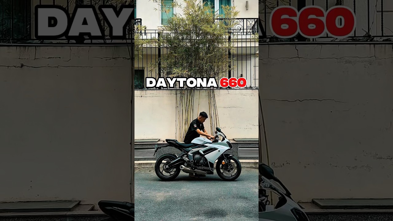 Âm thanh 3 máy Triumph Daytona 660 - Sound engine 