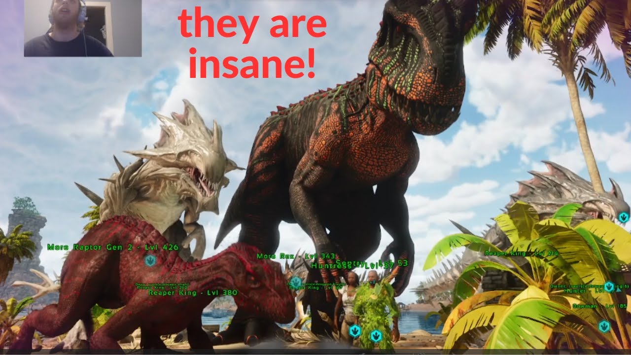 I Tamed the Indominus Rex And Indoraptor! Plus Humans? Ark ASA