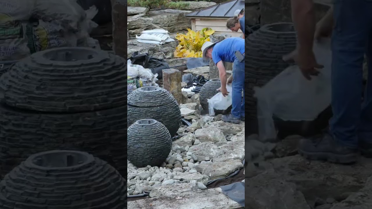 Low maintenance, high impact, unique fountainscape