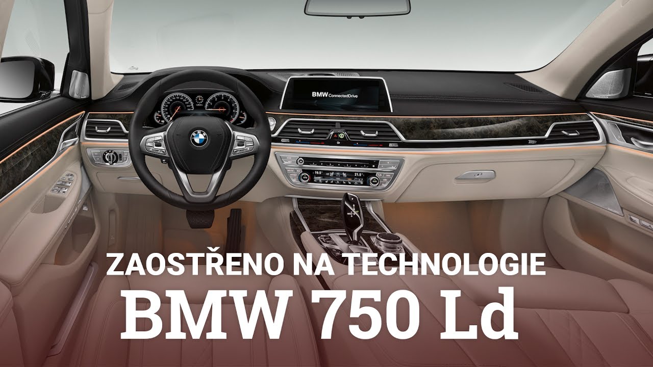 BMW 750 Ld (zaostřeno na technologie)