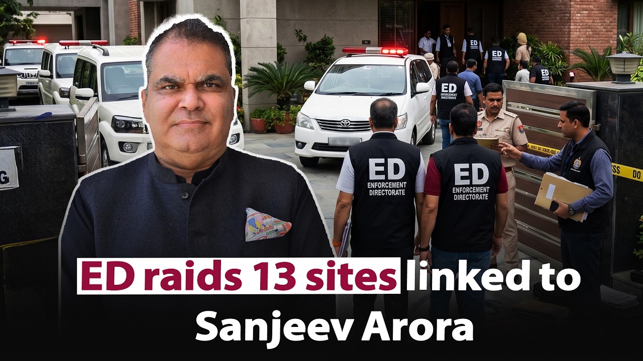 Ed raids 13 places linked to Sanjeev Arora; Know what the agency alleges