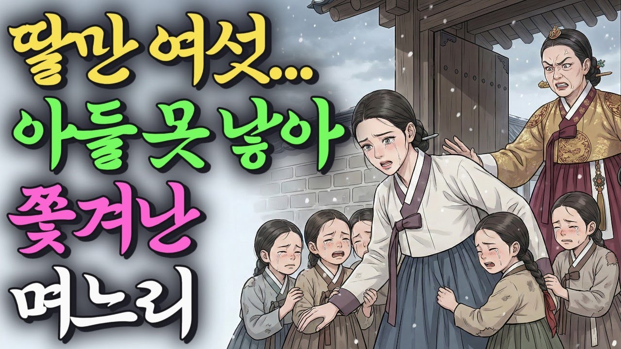 딸만 낳았다고 시어머니에게 쫓겨난 며느리의 복수 | 야담 | 설화 | 옛날이야기 | 민담