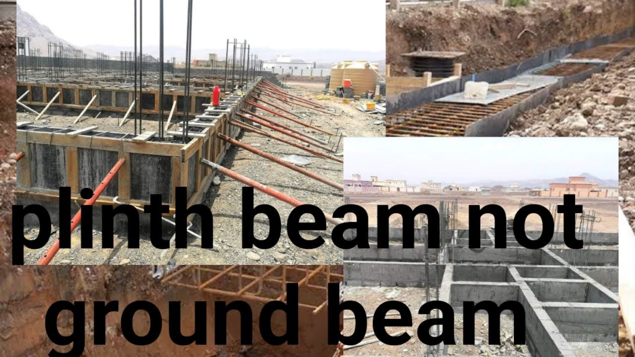 What is plinth beam, no not ground beam.