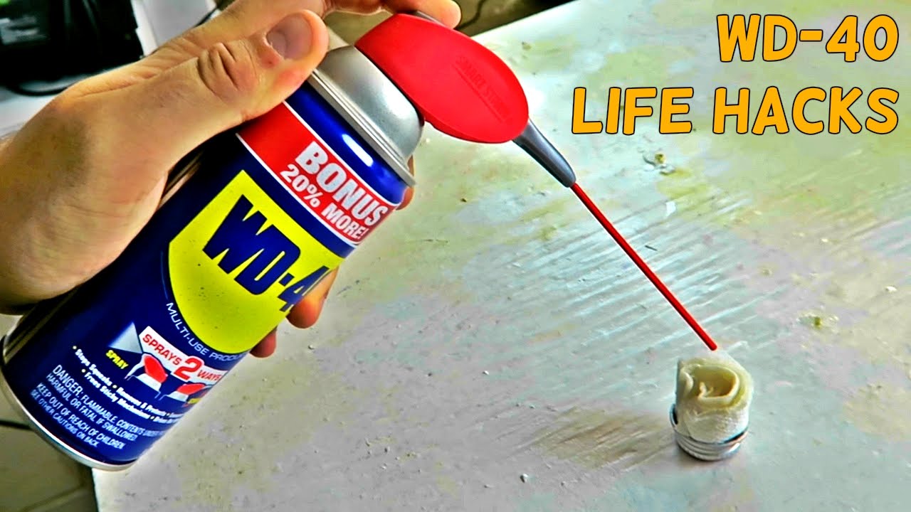 10 простых лайфхаков с WD 40