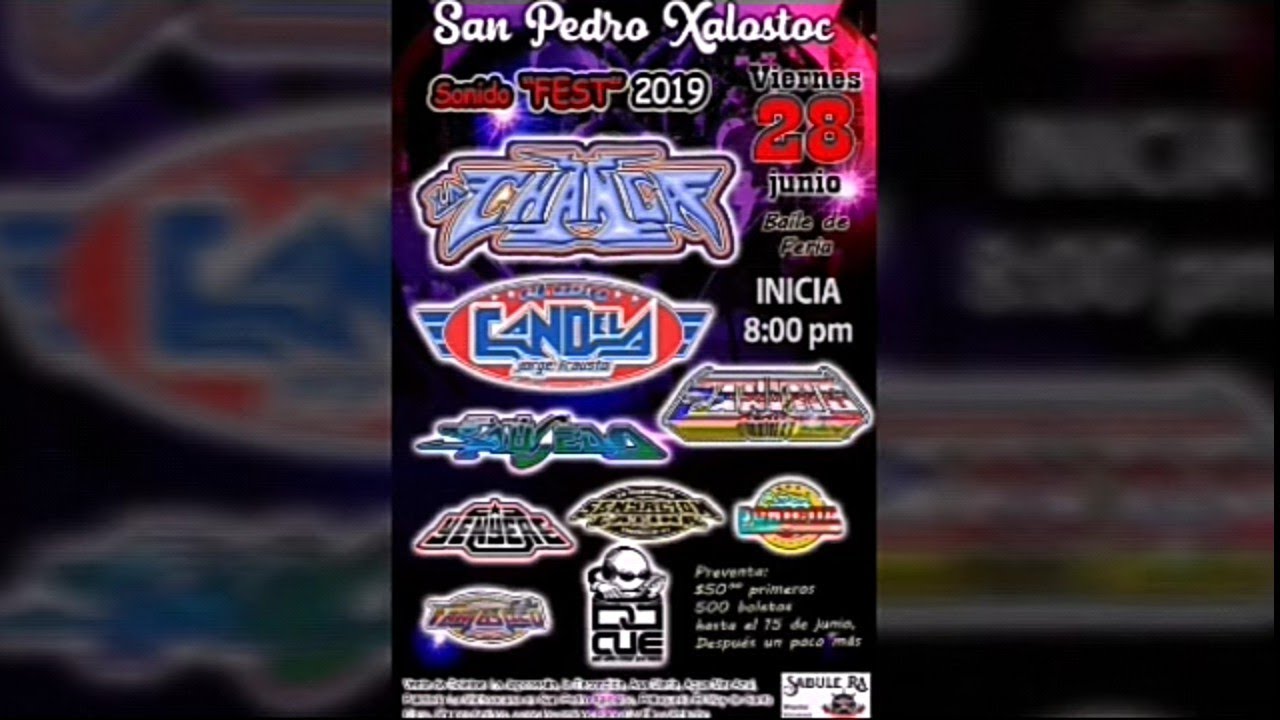 Dj Saucedo "Baile De Feria Anual" 2019 C.C. San Pedro Xalostoc