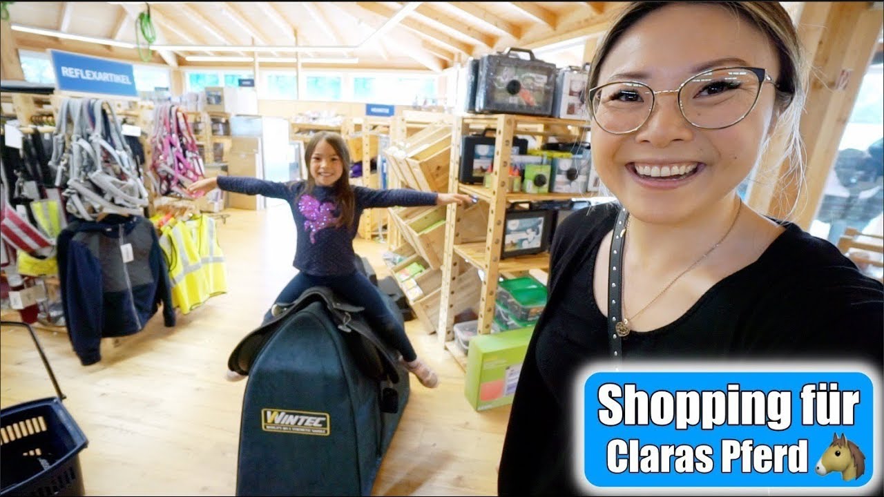 Einkaufen für Claras Pferd 🐎 Reiten Shopping Haul! Elisas Freundin zu Besuch | Mama VLOG Mamiseelen