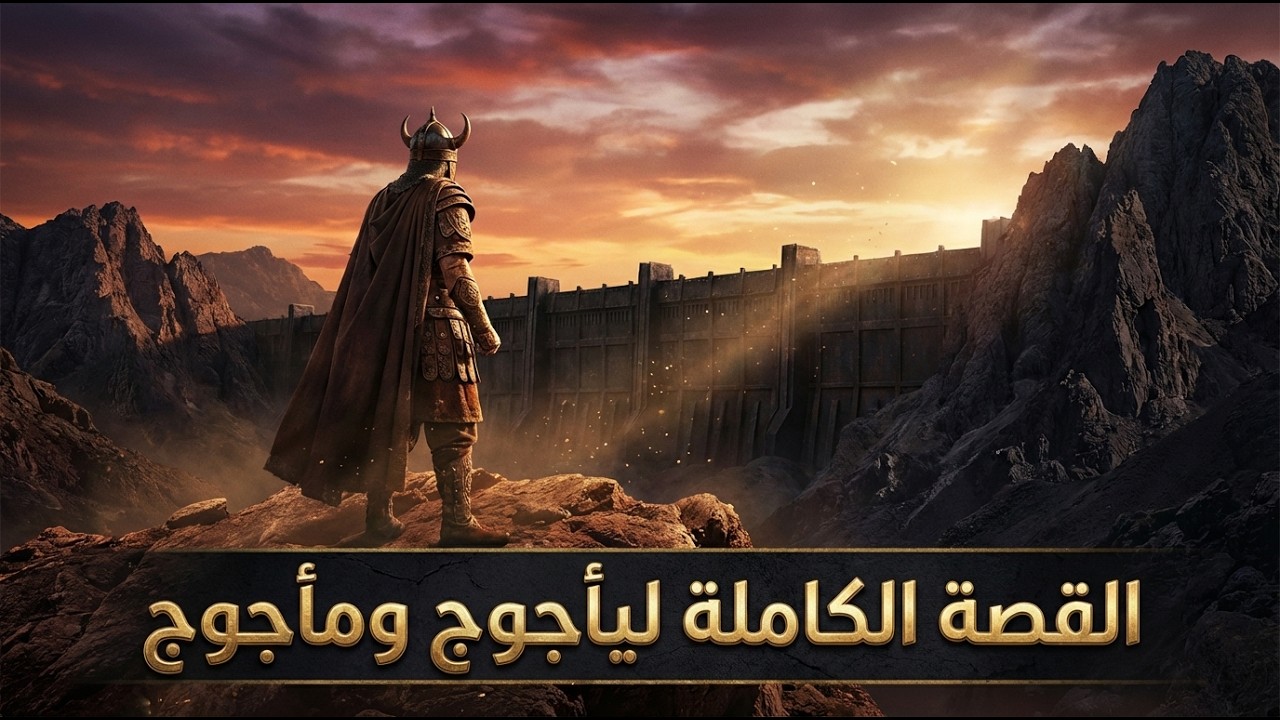 مين هما يأجوج ومأجوج بجد؟ وقصة السد اللي حبسهم آلاف السنين! 🧱😱 | #حكايات_رمضانية | الحلقه 12