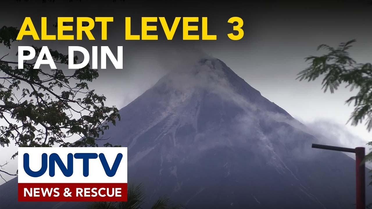 Mayon Volcano, nananatili sa Alert Level 3 &mdash; Phivolcs