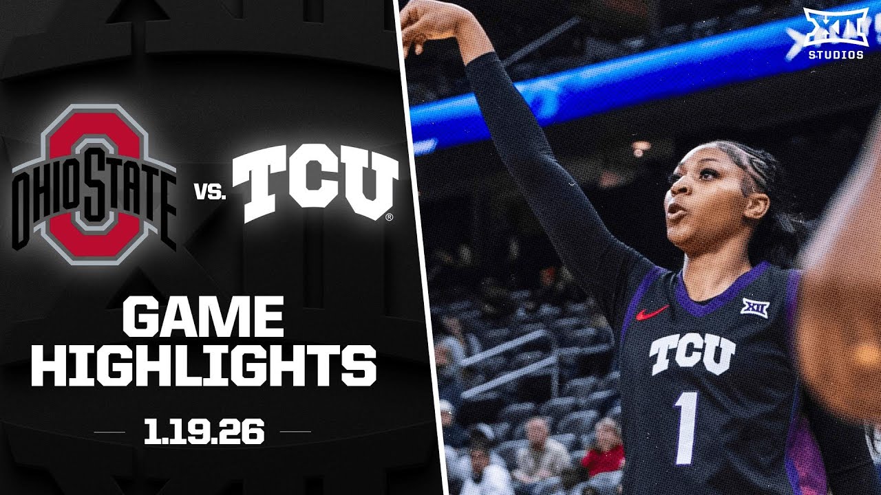 #12 Ohio State vs. #9 TCU Game Highlights | 2025-26 Big 12 Women's Basketball
