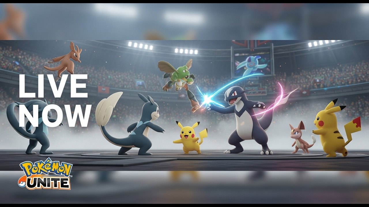 @S8ULGG  want s to join | Pokemon Unite gameplay first day #pokemonunite #livestreaming
